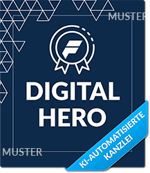 Digital Hero Badge Muster
